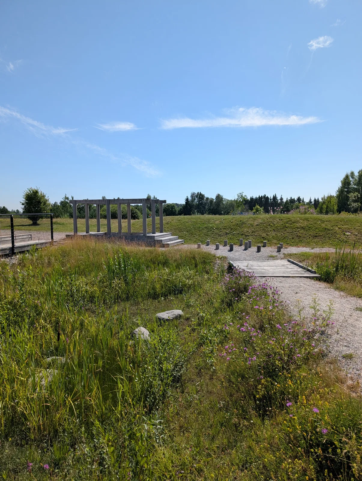 Balanshinder på hinderbanan
