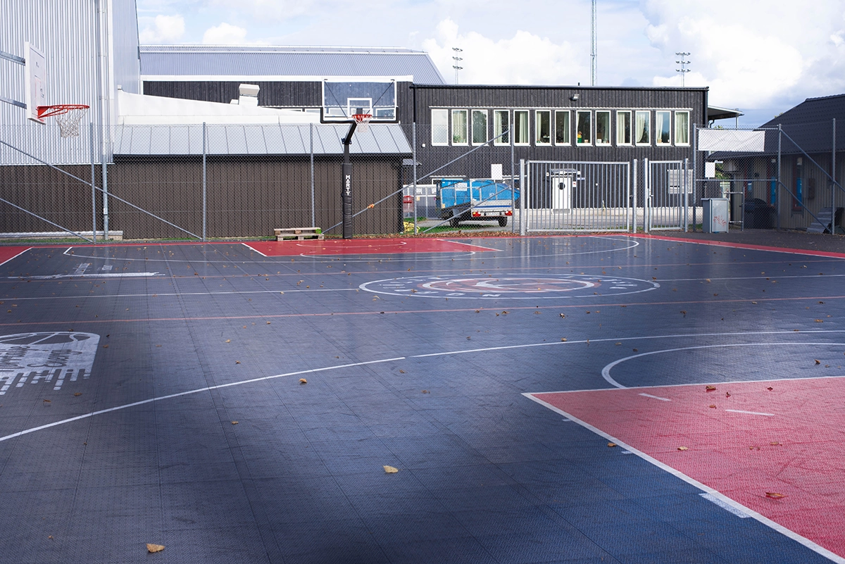 Utomhusbasketplaner vid Sportcentrum