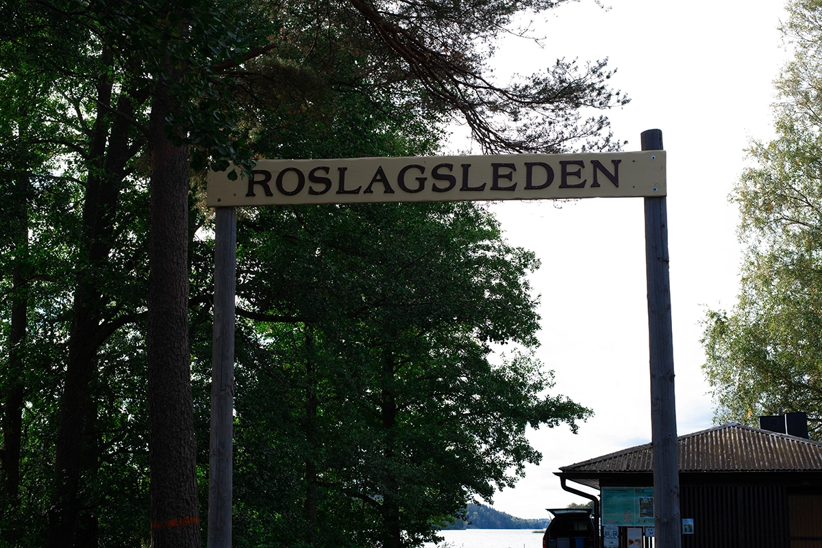 Följ Roslagsleden genom Vigelsjö naturreservat
